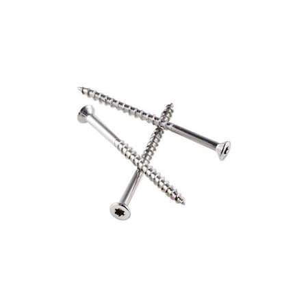 Simpson Strong-Tie Deck Screw, #10 x 3-1/2 in, Flat Head, Torx Drive, 250 PK T10350WPP